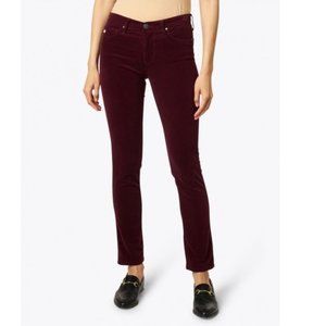 AG Jeans Prima Wine Stretch Corduroy Slim Jean